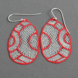 earrings willroth red white